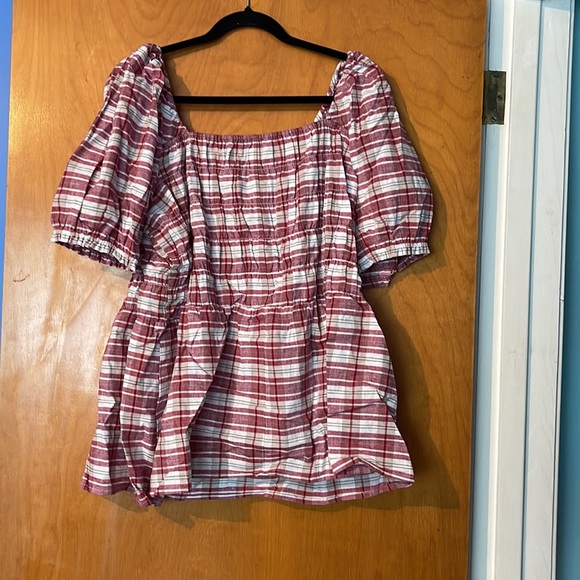 Lane Bryant Flannel Top Size 14/16 - Picture 6 of 6